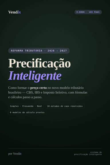Capa do e-book Precificação Inteligente 2026/2027